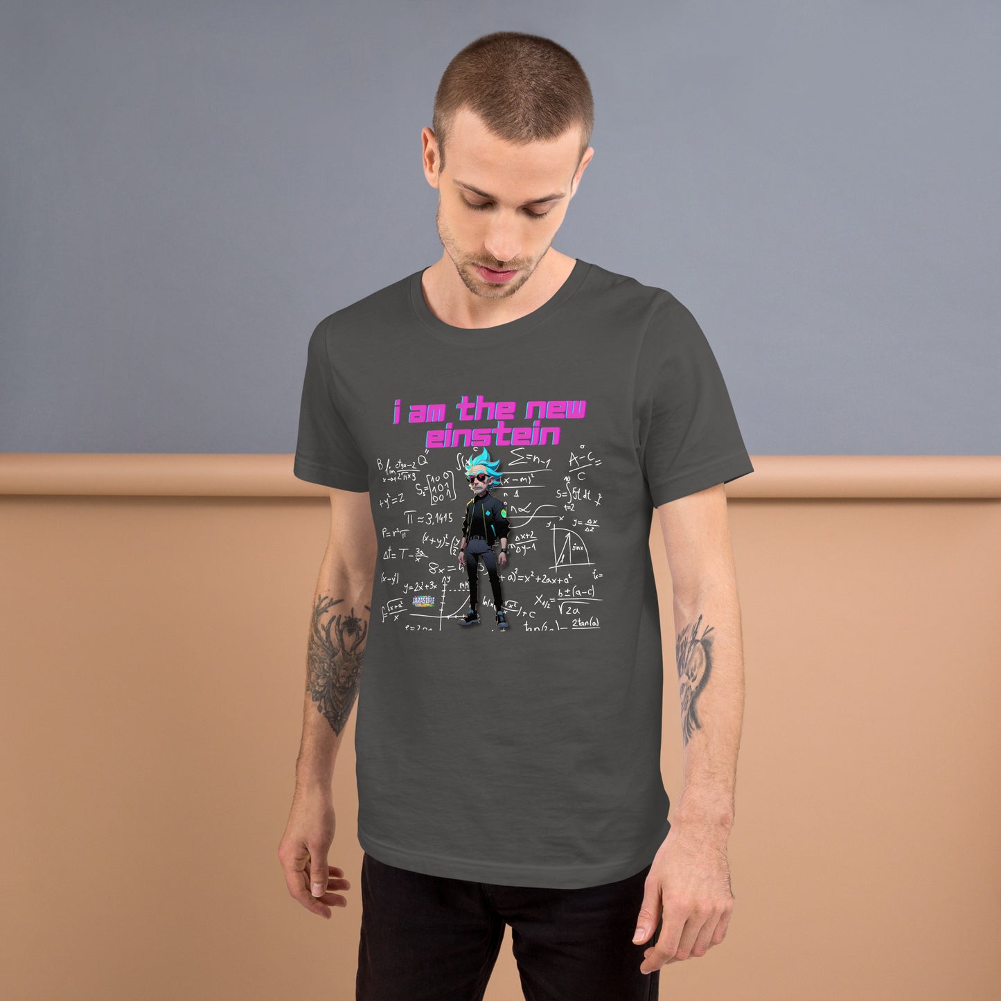I'm the New Einstein Tee: Genius Wear | Jarastyle Innovators Line