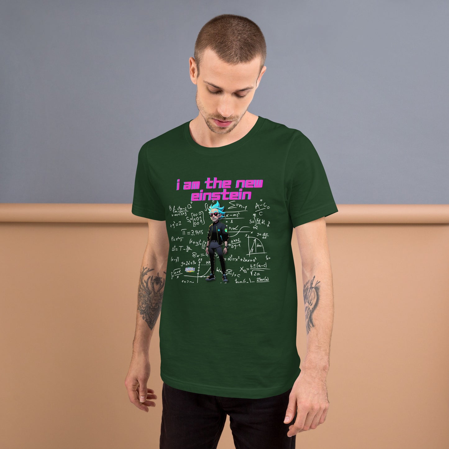 I'm the New Einstein Tee: Genius Wear | Jarastyle Innovators Line