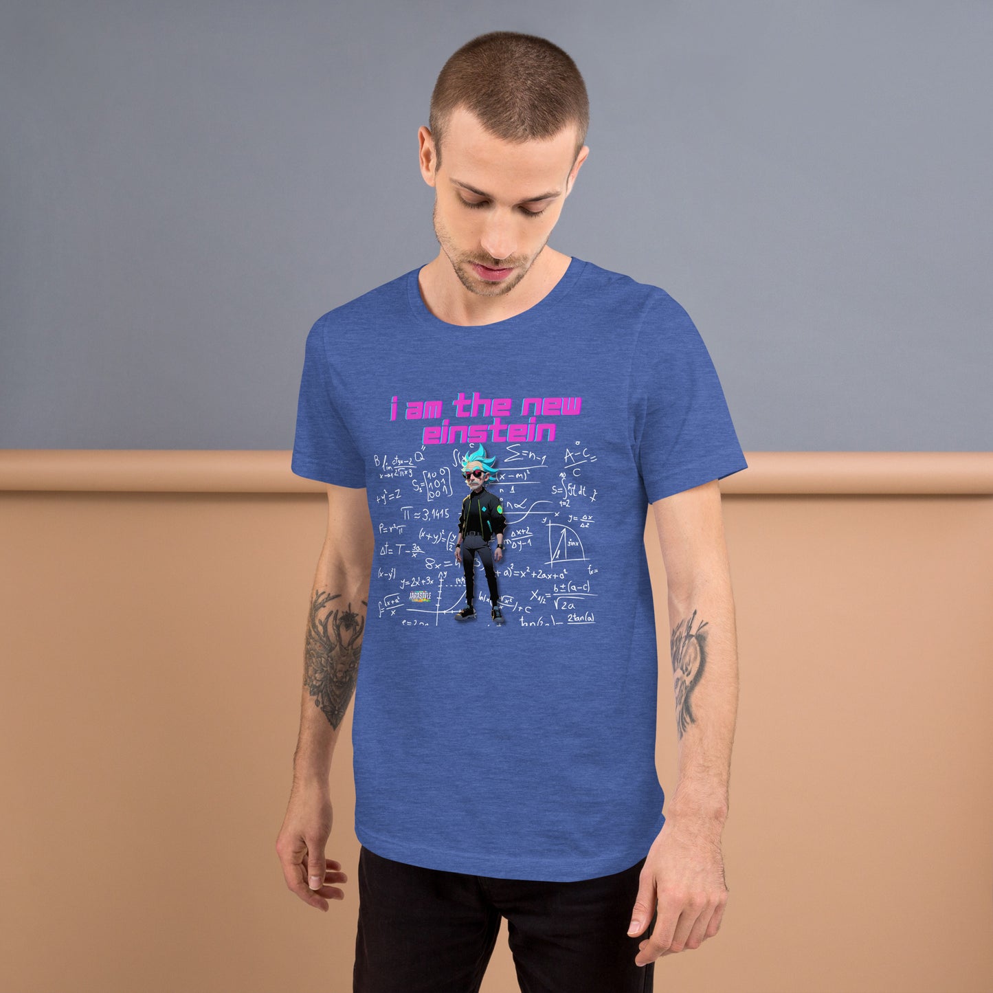 I'm the New Einstein Tee: Genius Wear | Jarastyle Innovators Line