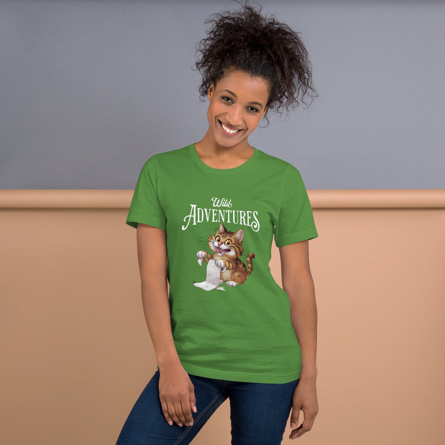 Wild Adventure Cat Tee: Unleash Your Inner Explorer | Jarastyle