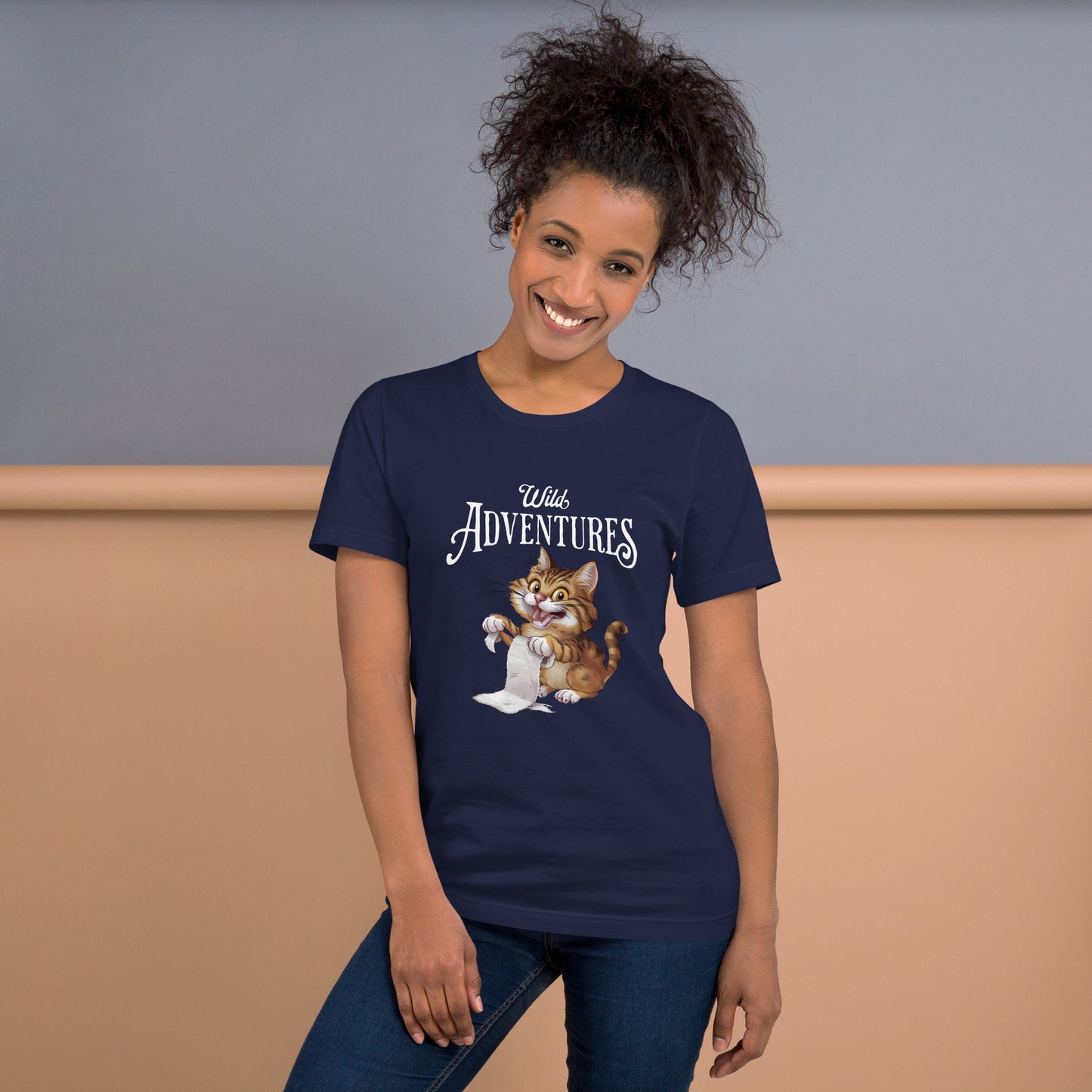 Wild Adventure Cat Tee: Unleash Your Inner Explorer | Jarastyle