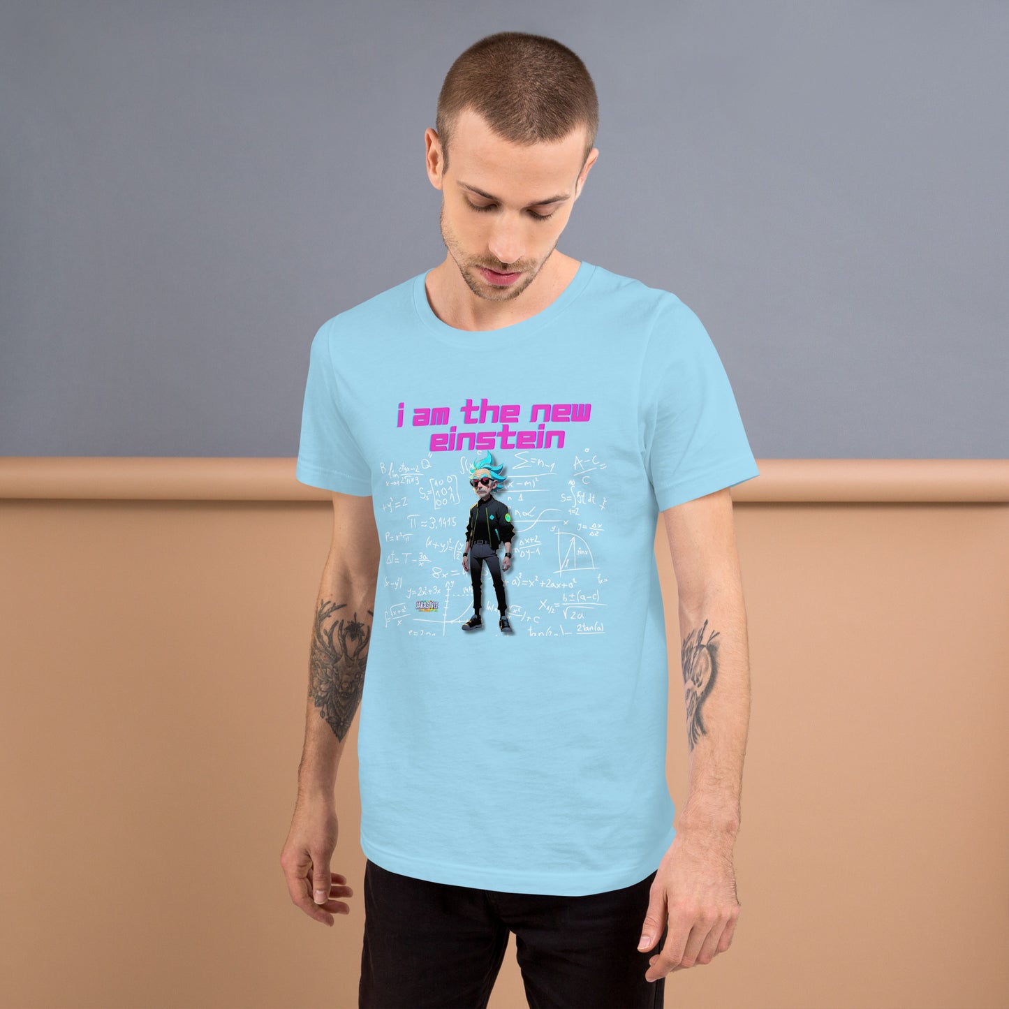 I'm the New Einstein Tee: Genius Wear | Jarastyle Innovators Line