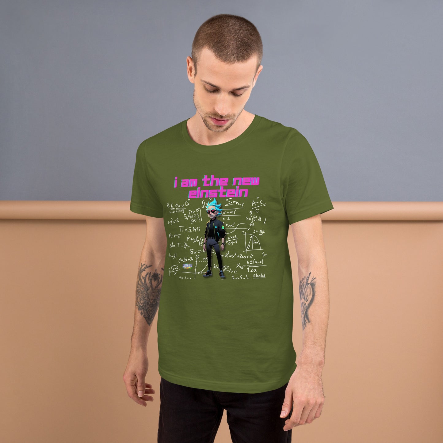 I'm the New Einstein Tee: Genius Wear | Jarastyle Innovators Line