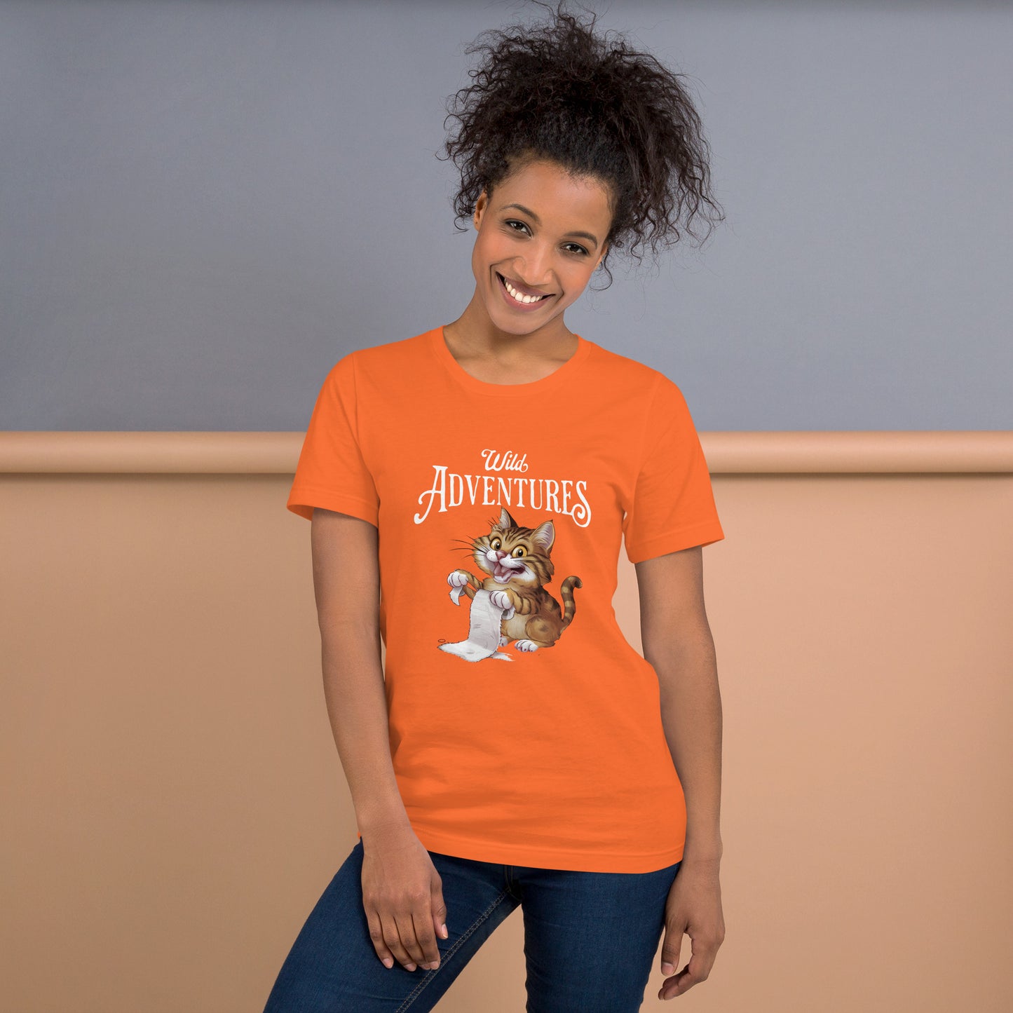 Wild Adventure Cat Tee: Unleash Your Inner Explorer | Jarastyle