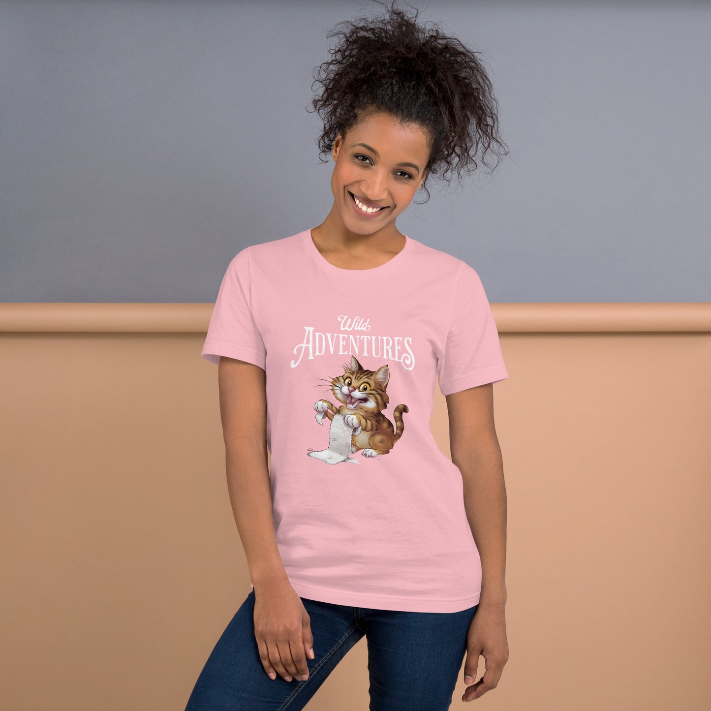 Wild Adventure Cat Tee: Unleash Your Inner Explorer | Jarastyle