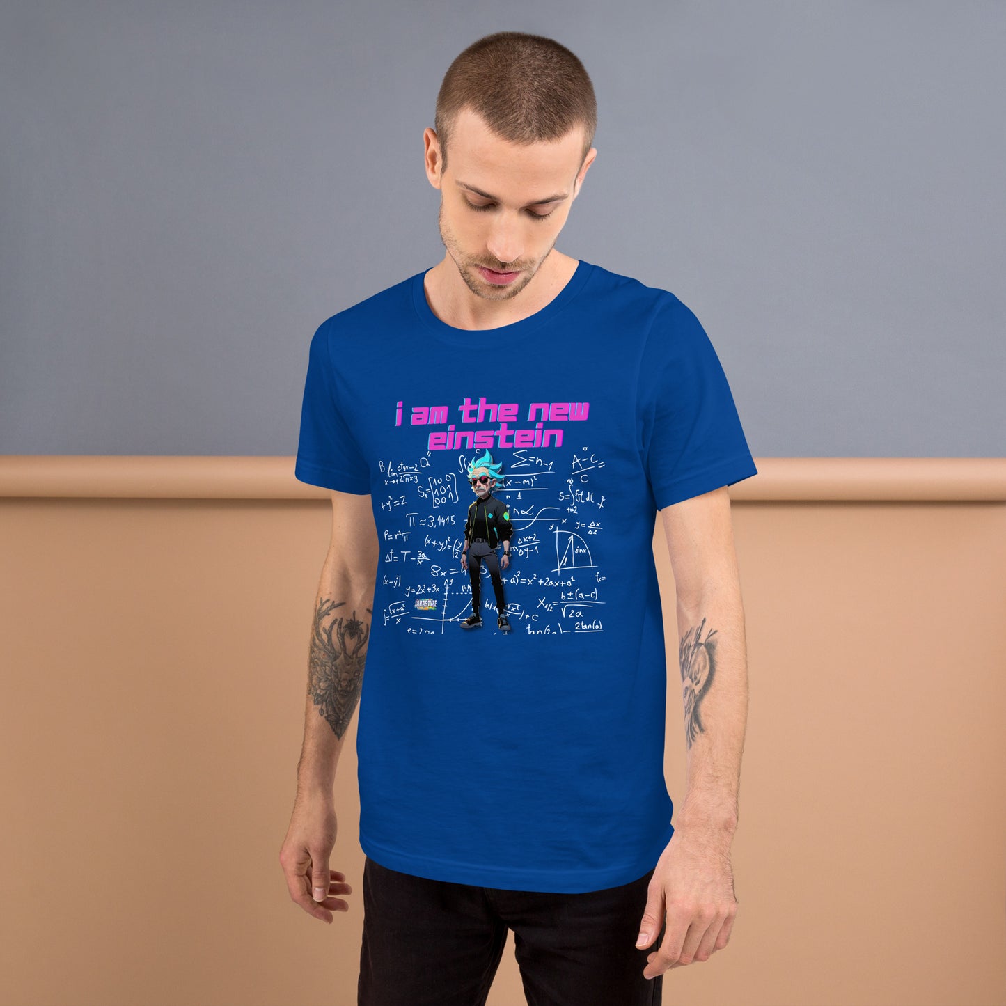 I'm the New Einstein Tee: Genius Wear | Jarastyle Innovators Line