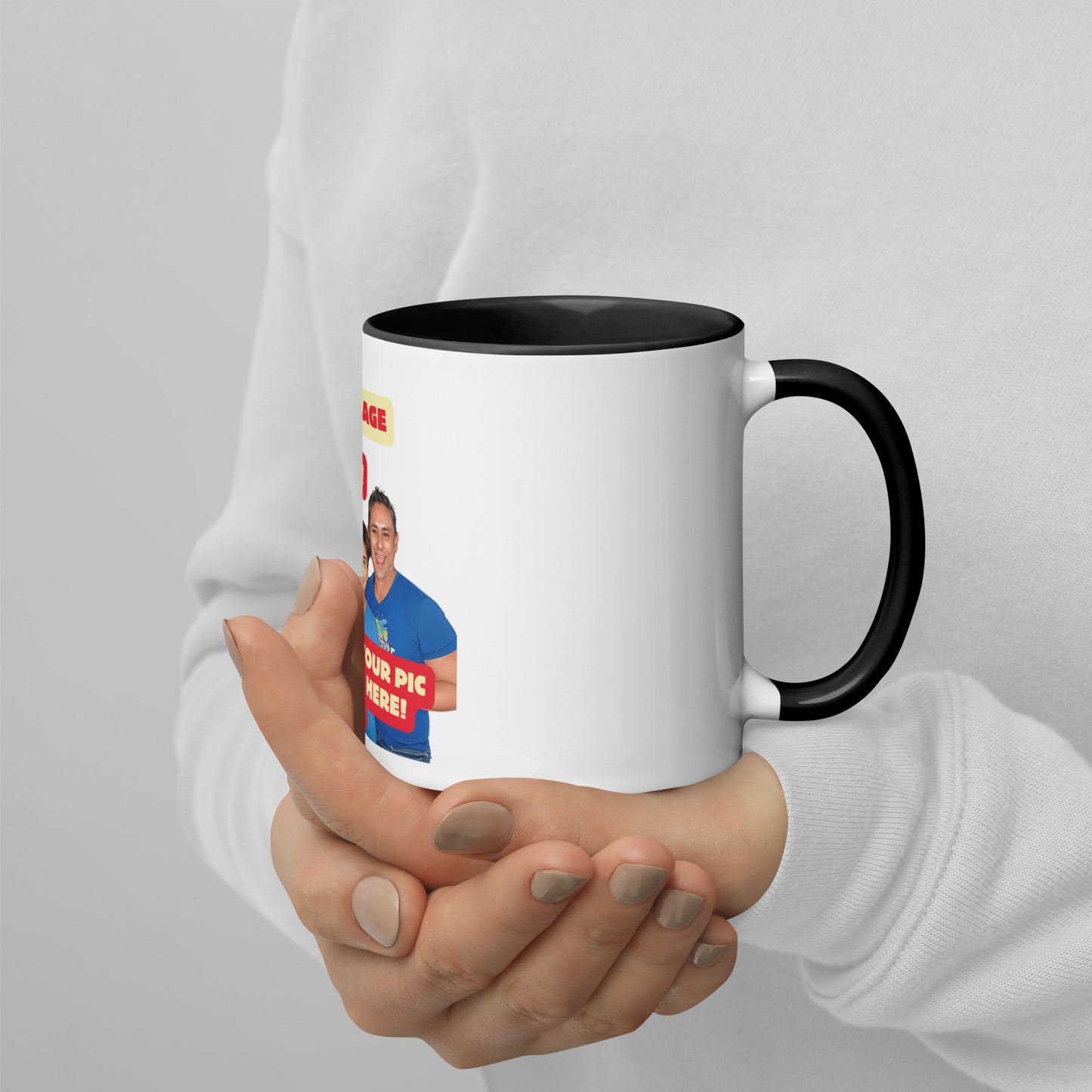 Day Love Mug: Custom Picture, Name & Message | Jarastyle Gifts