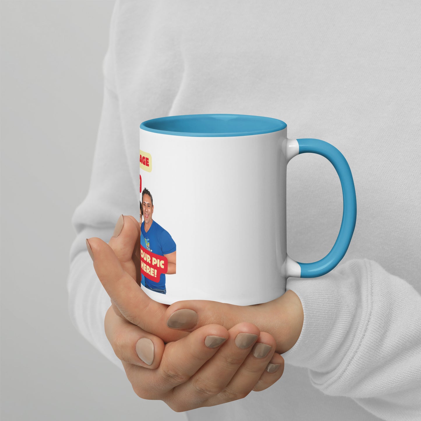 Day Love Mug: Custom Picture, Name & Message | Jarastyle Gifts