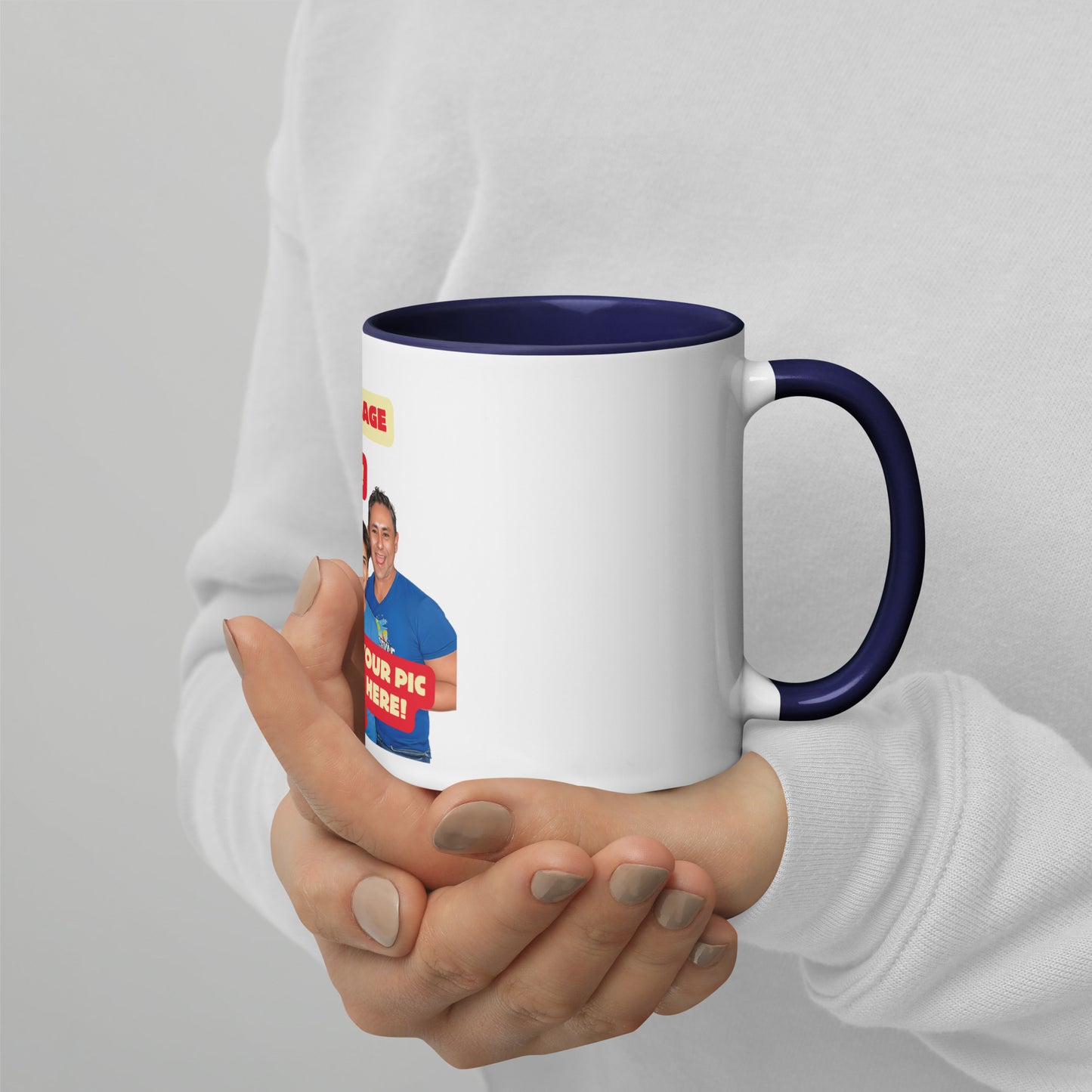 Day Love Mug: Custom Picture, Name & Message | Jarastyle Gifts