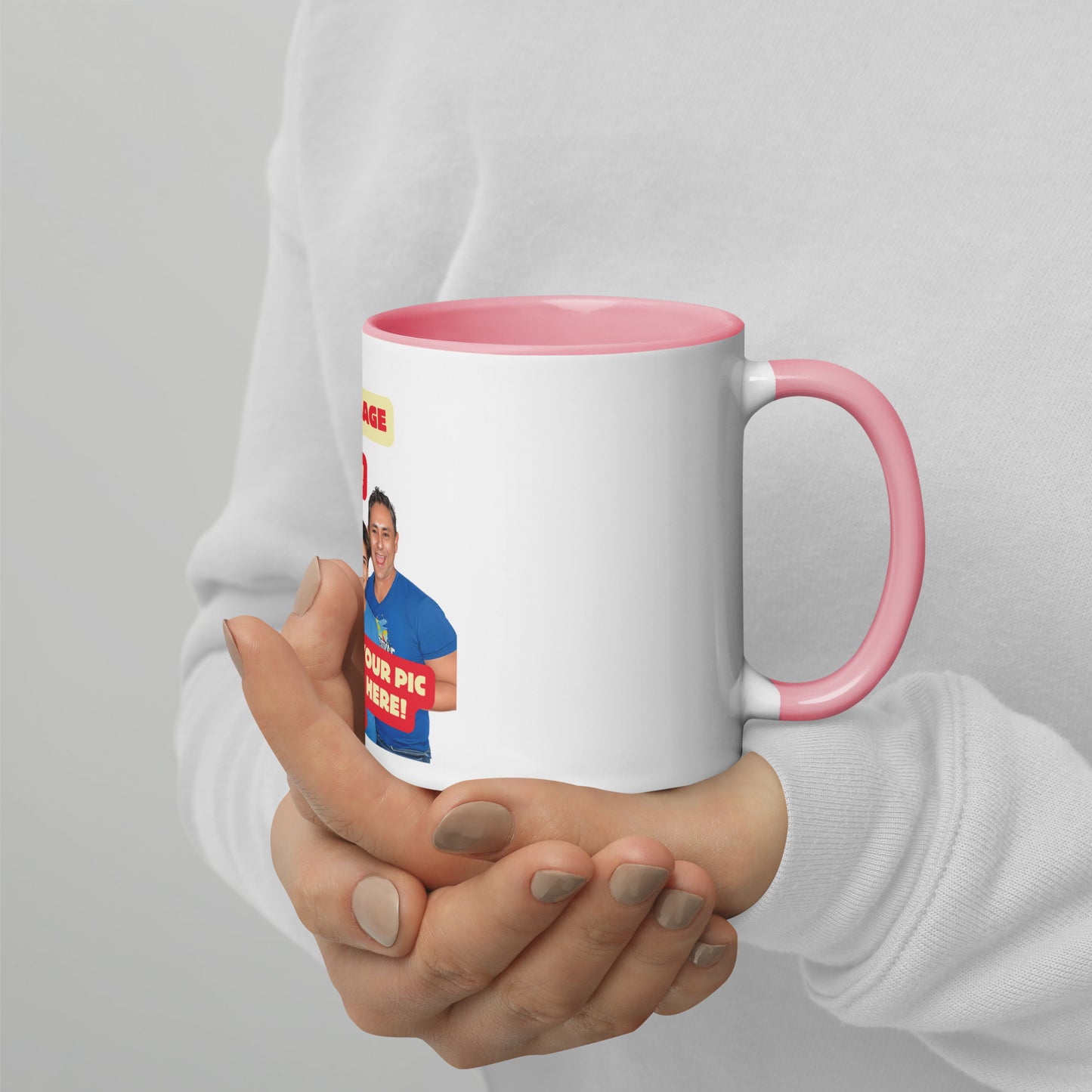 Day Love Mug: Custom Picture, Name & Message | Jarastyle Gifts