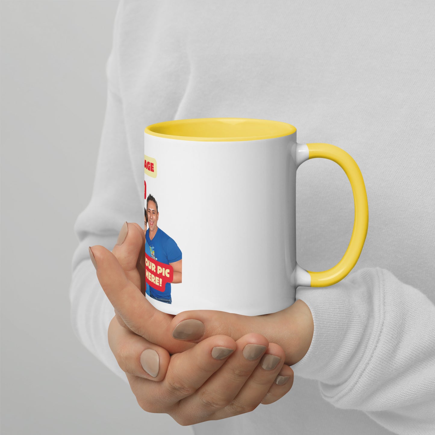 Day Love Mug: Custom Picture, Name & Message | Jarastyle Gifts