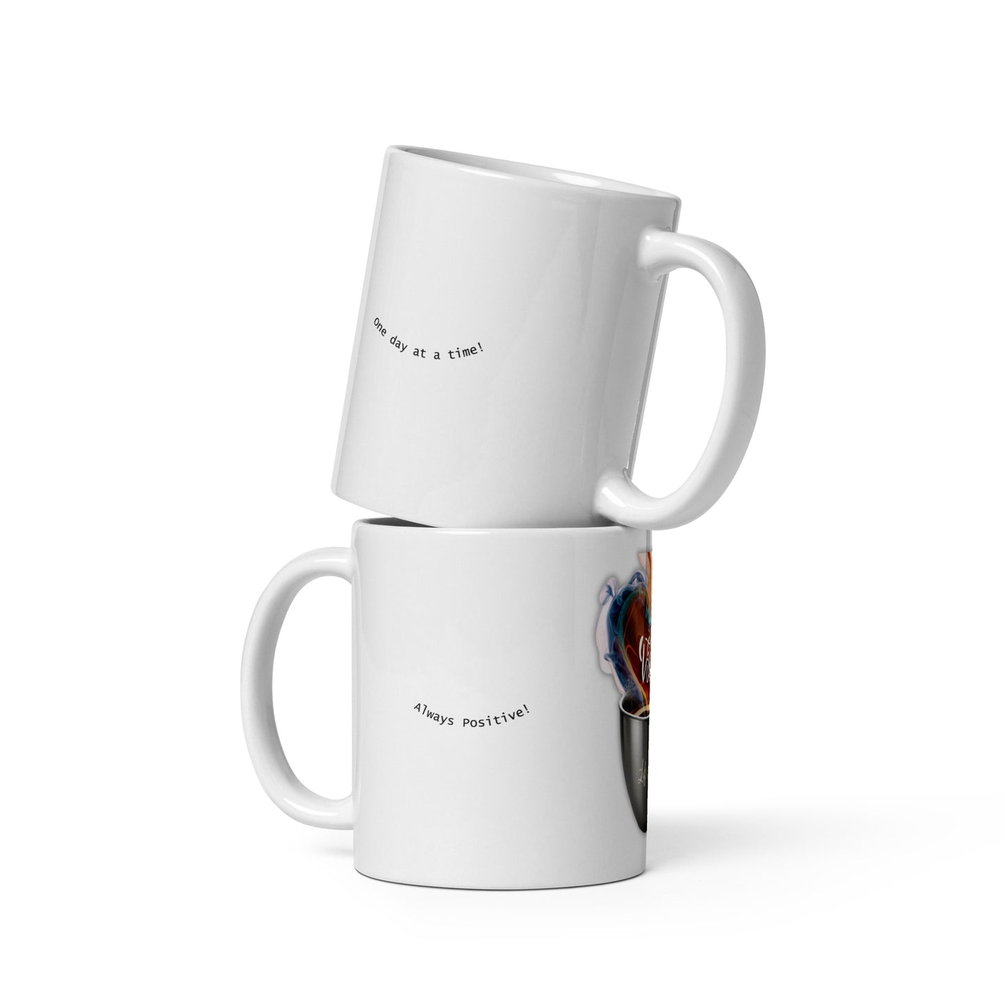 Always Be Positive Mug: Daily Dose of Optimism | Jarastyle Inspirational Collection
