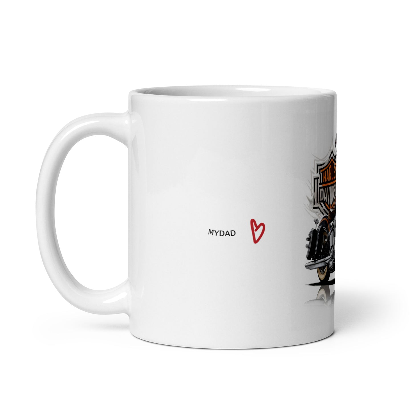 Dad's Motorcycle Passion Mug: Ride the Journey | Jarastyle Family Collection