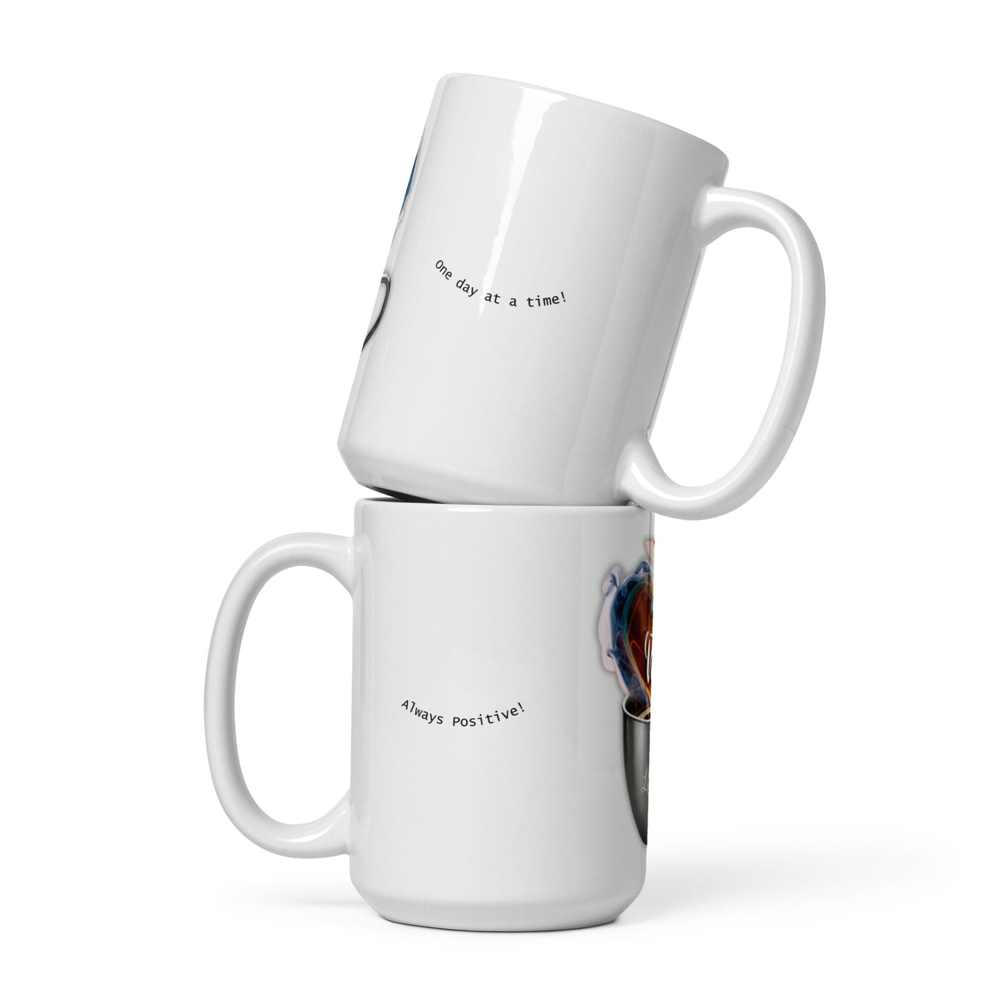 Always Be Positive Mug: Daily Dose of Optimism | Jarastyle Inspirational Collection