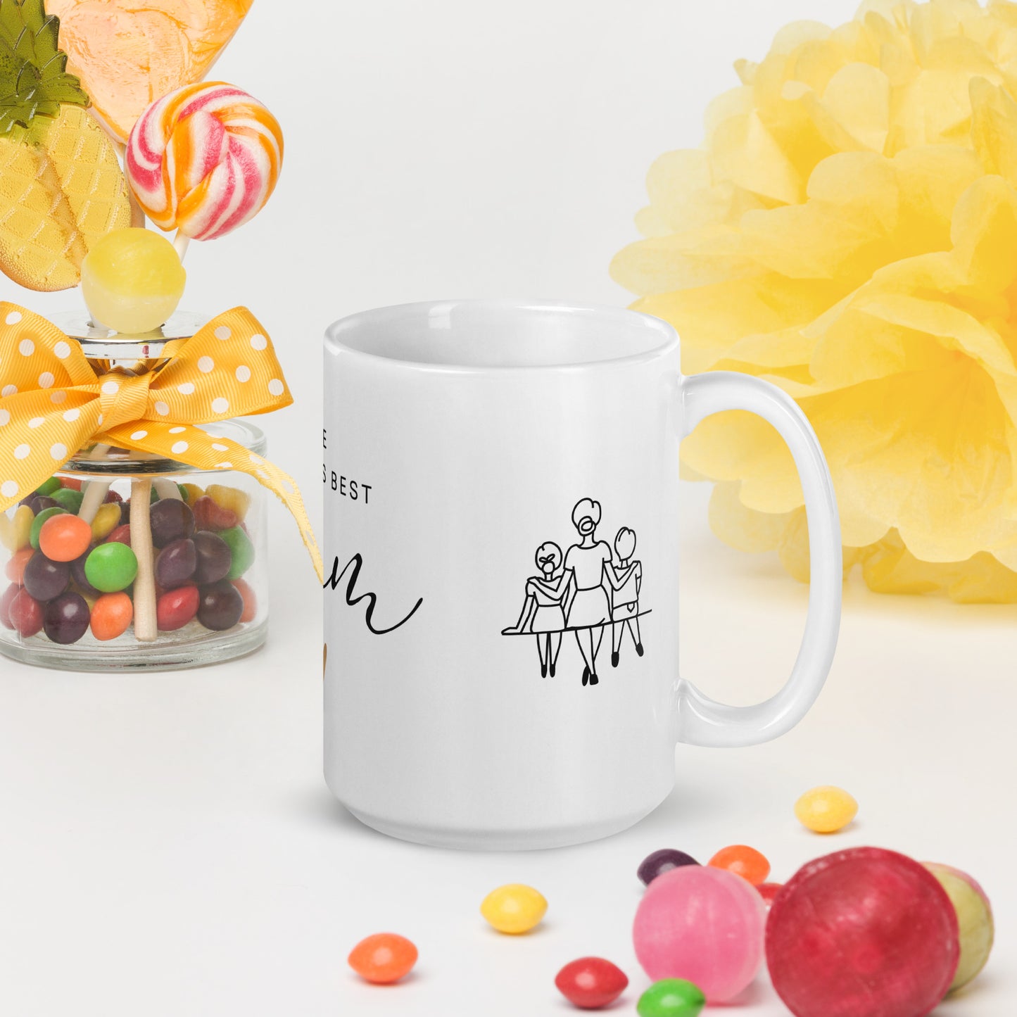 The World's Best Mom Mug: Celebrate Her Love | Jarastyle Family Collection