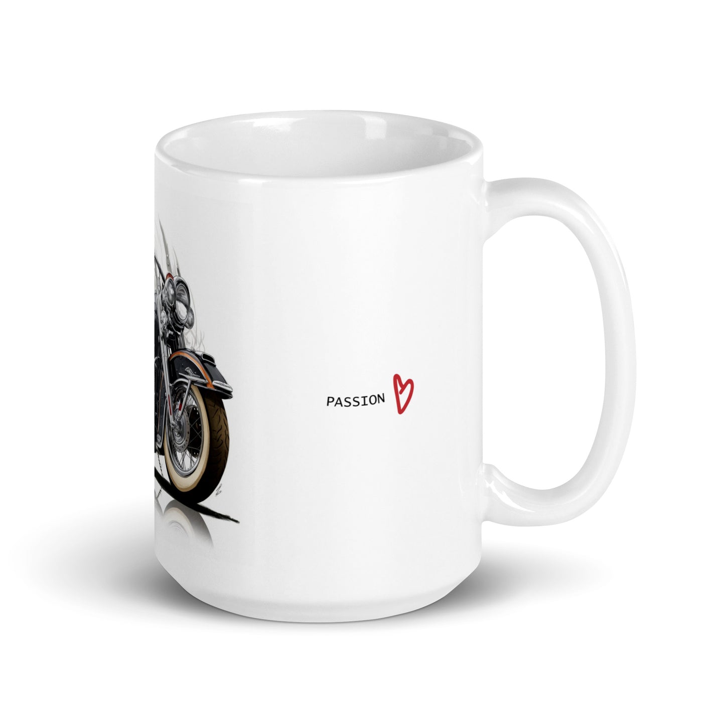 Dad's Motorcycle Passion Mug: Ride the Journey | Jarastyle Family Collection