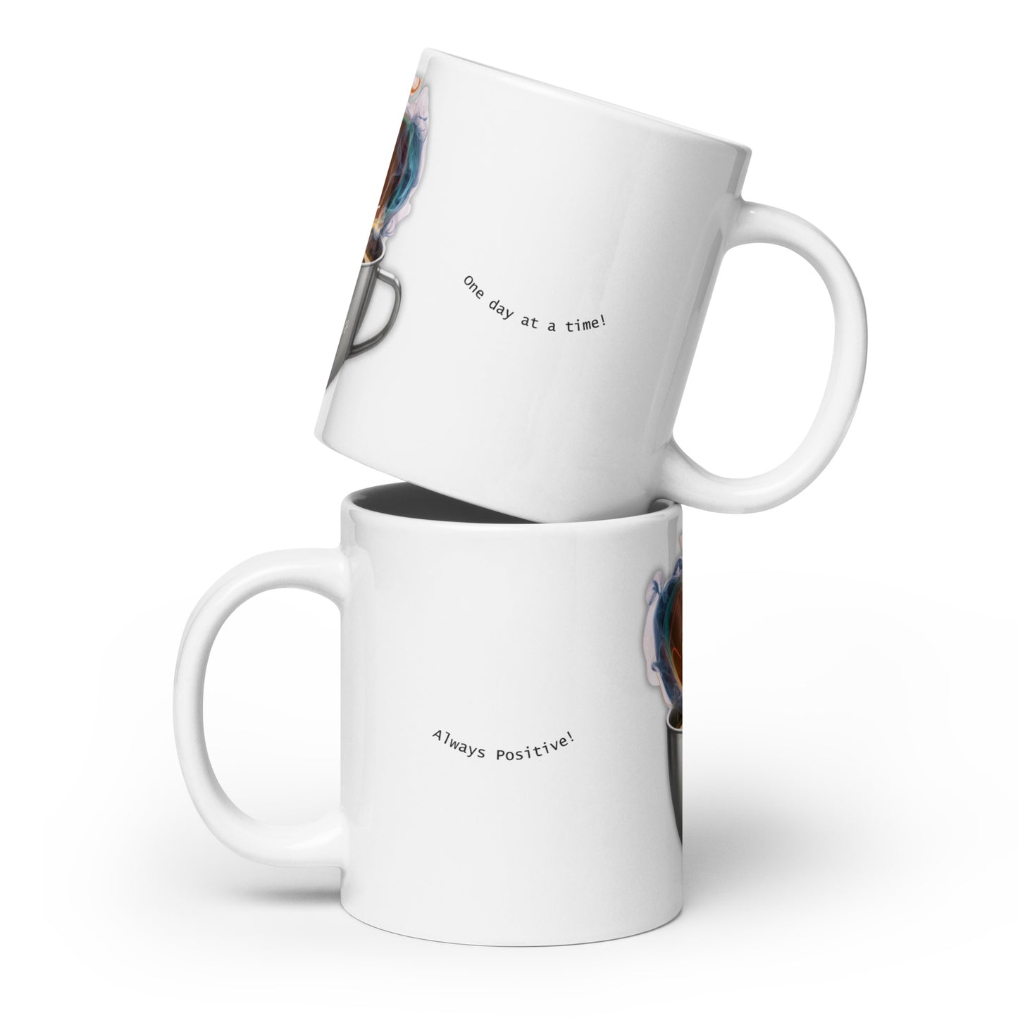 Always Be Positive Mug: Daily Dose of Optimism | Jarastyle Inspirational Collection