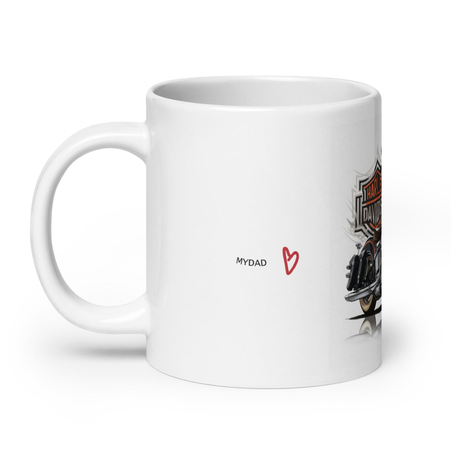 Dad's Motorcycle Passion Mug: Ride the Journey | Jarastyle Family Collection