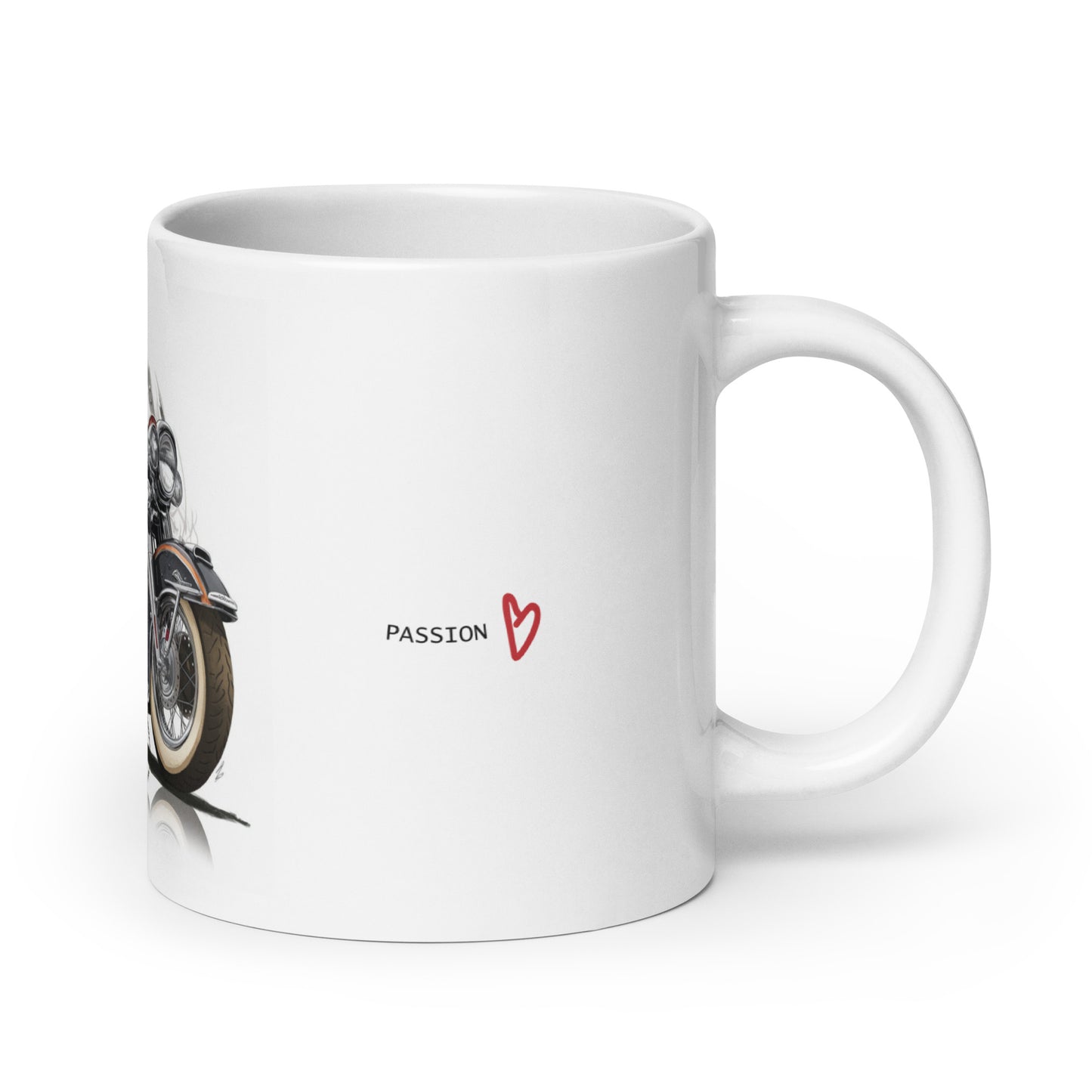 Dad's Motorcycle Passion Mug: Ride the Journey | Jarastyle Family Collection