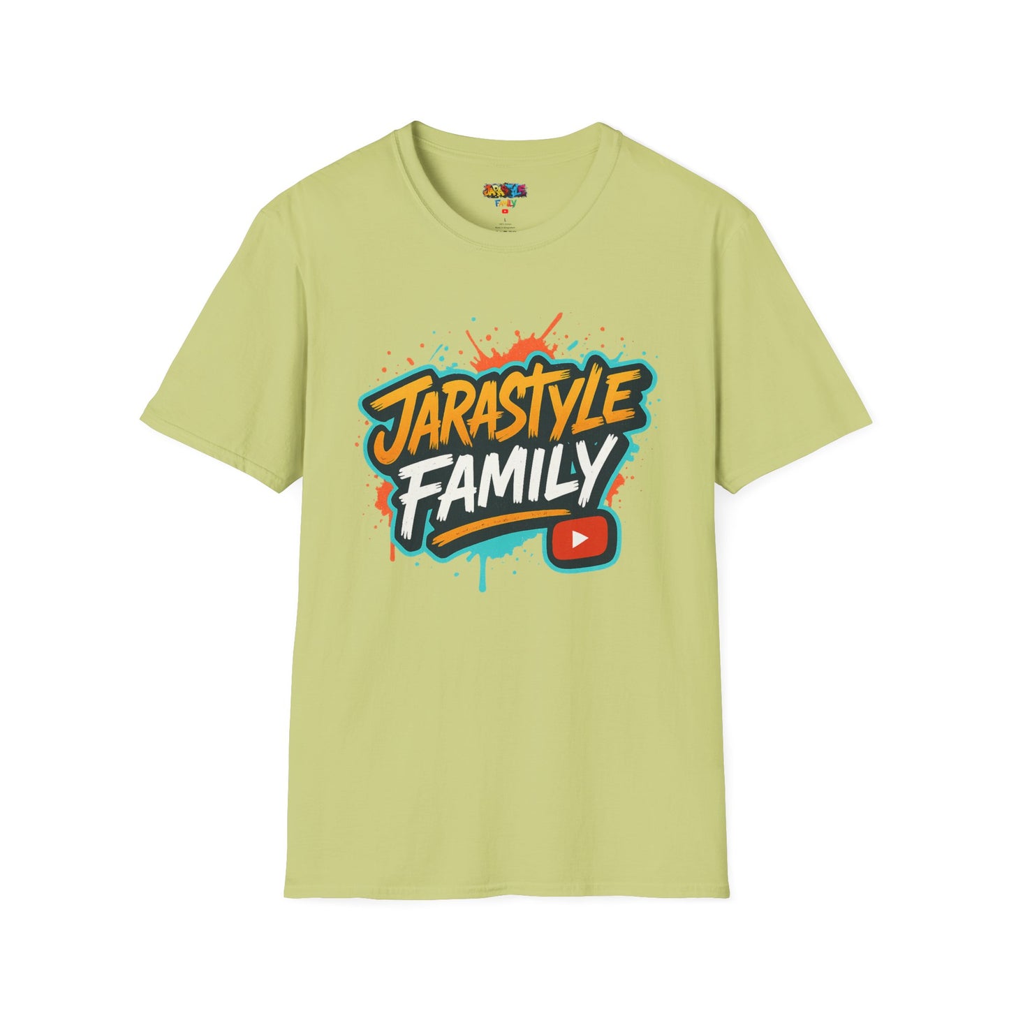 JARASTYLE Family Unisex T-Shirt, Family Reunion Tee, Personalized Family Gift, YouTube Fan Shirt, Summer Wardrobe Essential