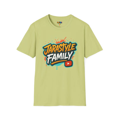 JARASTYLE Family Unisex T-Shirt, Family Reunion Tee, Personalized Family Gift, YouTube Fan Shirt, Summer Wardrobe Essential
