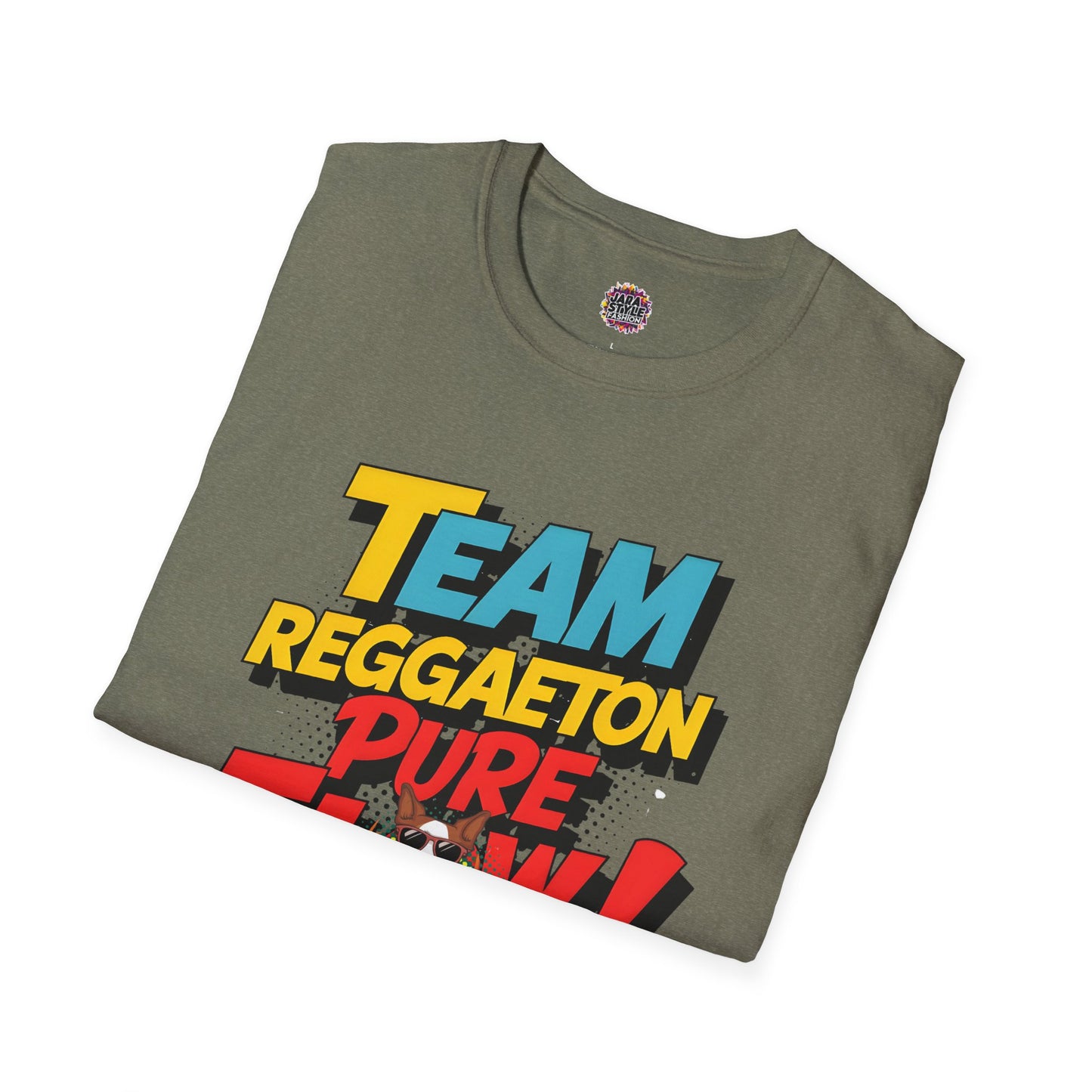 Team Reggaeton Pure Flow Tee: Feel the Beat | Jarastyle Music Collection