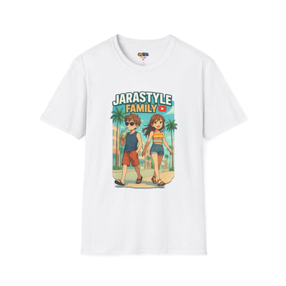 Unisex Softstyle T-Shirt with Jarastyle Family Design, Summer Vibe