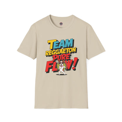 Team Reggaeton Pure Flow Tee: Feel the Beat | Jarastyle Music Collection