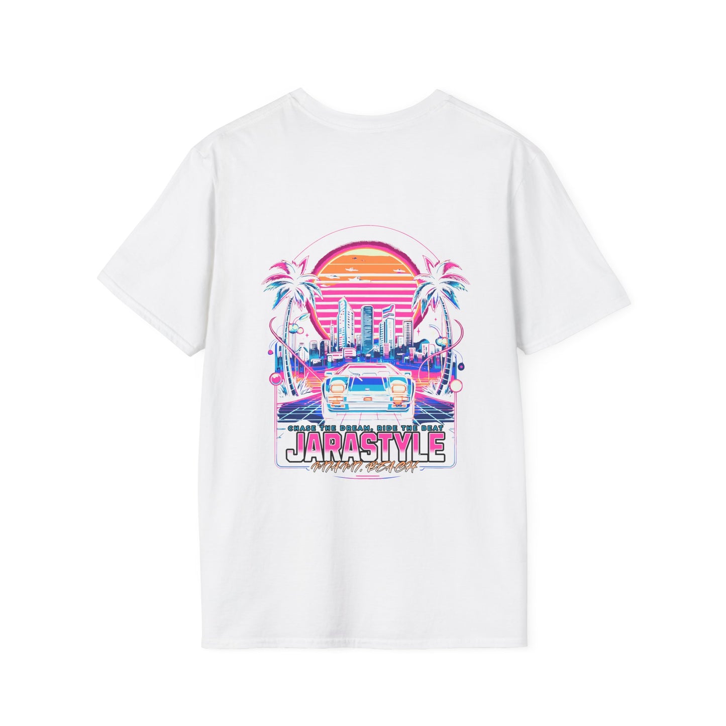 Jarastyle Sunset Miami Tee: Embrace the Glow | Jarastyle Coastal Collection