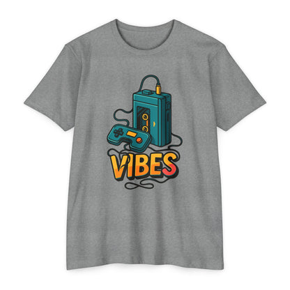 Vibes Gaming T-Shirt, Unisex Casual Tee, Gamer Apparel, Family Shirt, Gift for Gamers, Retro Vibe Shirt