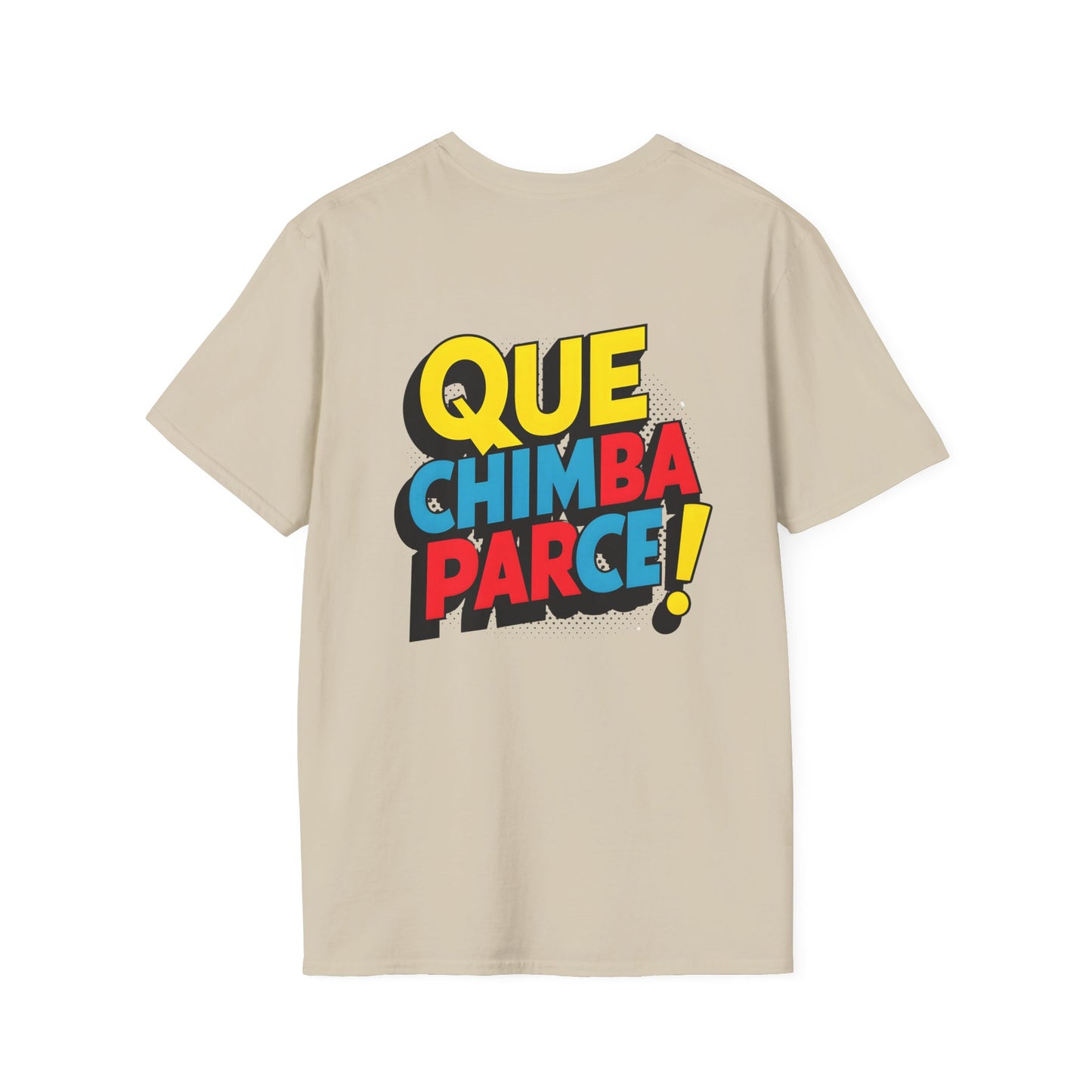 Colombian Slang Tee: 'Que Chimba Parce' | Jarastyle Cultural Collection