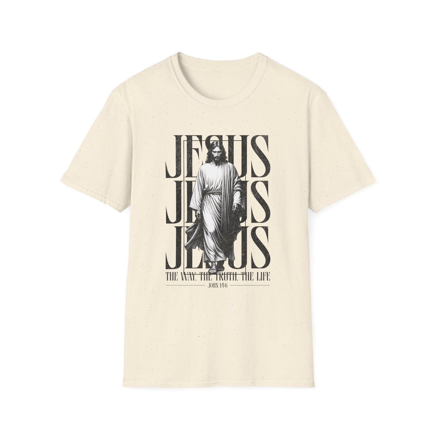 Inspirational Graphic T-Shirt for Faith and Family, Jesus Tee, Family Reunion Apparel, Religious Gift, Everyday Wear