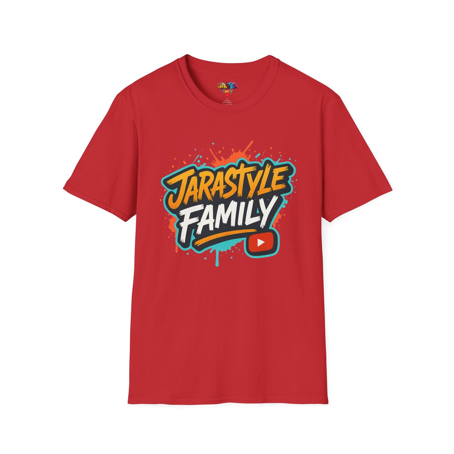 JARASTYLE Family Unisex T-Shirt, Family Reunion Tee, Personalized Family Gift, YouTube Fan Shirt, Summer Wardrobe Essential
