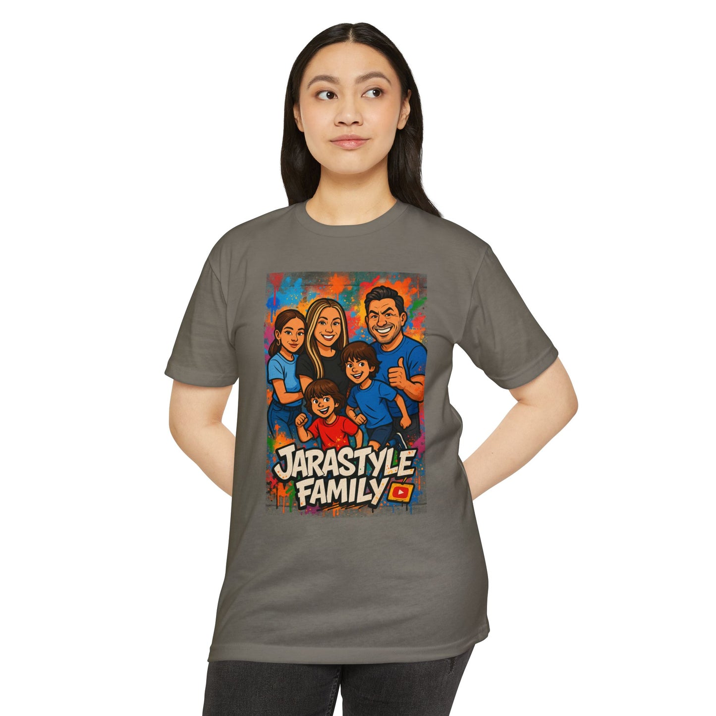 Personalized Family T-Shirt, Custom Family Tee, Fun Family Shirt, Gift for Family, Vibrant Graphic Tee