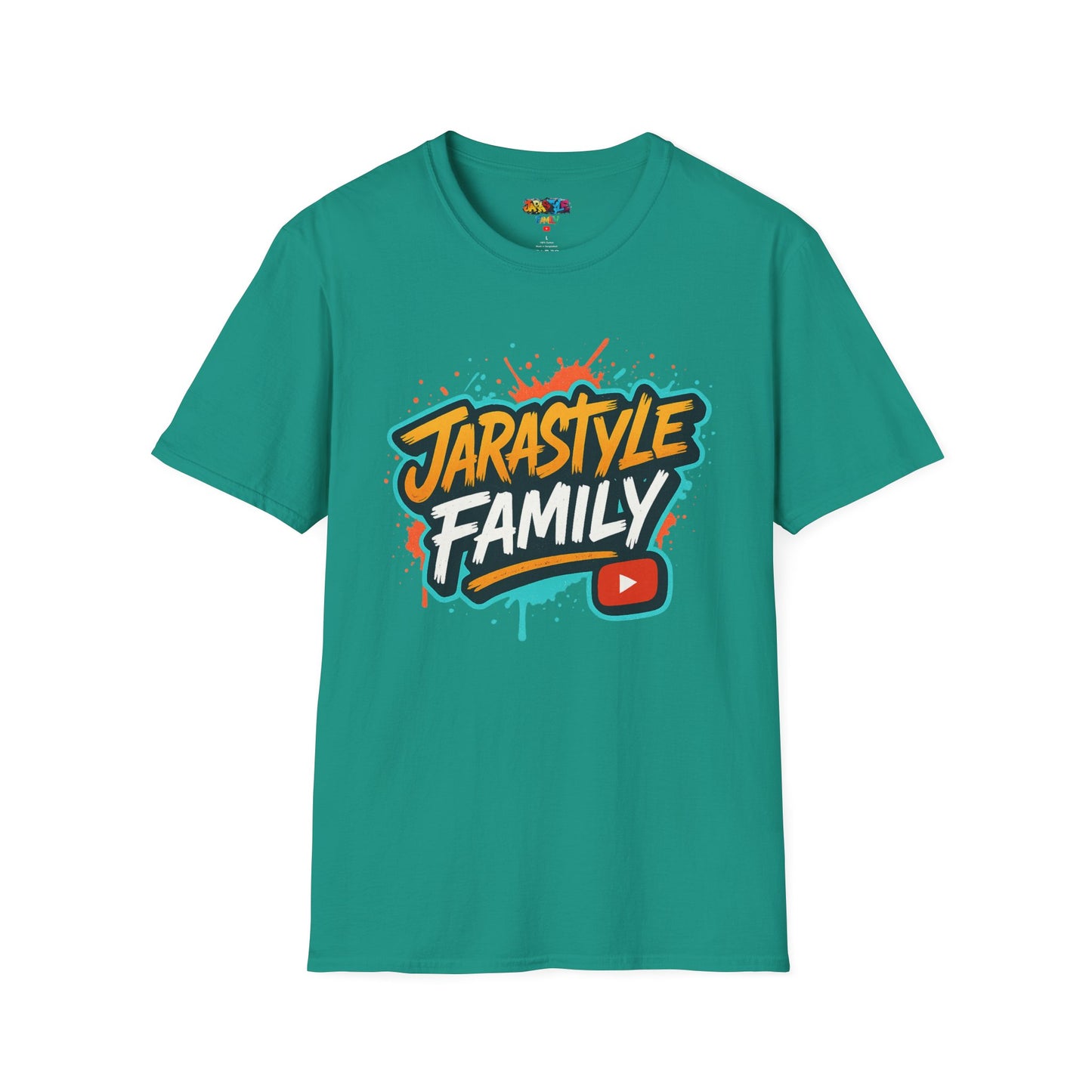 JARASTYLE Family Unisex T-Shirt, Family Reunion Tee, Personalized Family Gift, YouTube Fan Shirt, Summer Wardrobe Essential