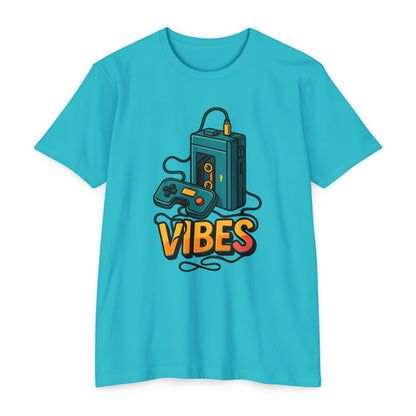Vibes Gaming T-Shirt, Unisex Casual Tee, Gamer Apparel, Family Shirt, Gift for Gamers, Retro Vibe Shirt