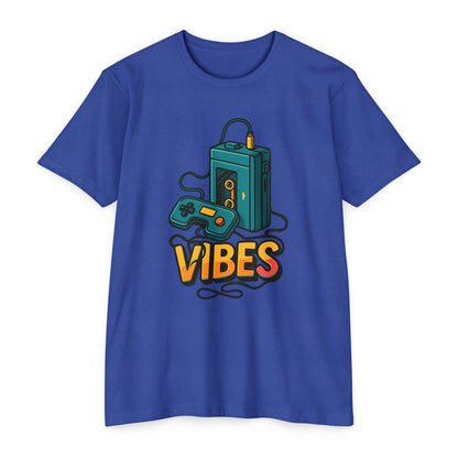 Vibes Gaming T-Shirt, Unisex Casual Tee, Gamer Apparel, Family Shirt, Gift for Gamers, Retro Vibe Shirt