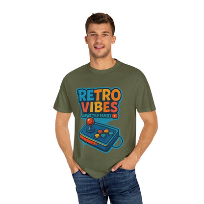 Retro Vibes Unisex T-Shirt | Gamer Apparel, Gift for Gamers, Casual Wear, YouTube Channel Merchandise, Vintage Gaming Tee