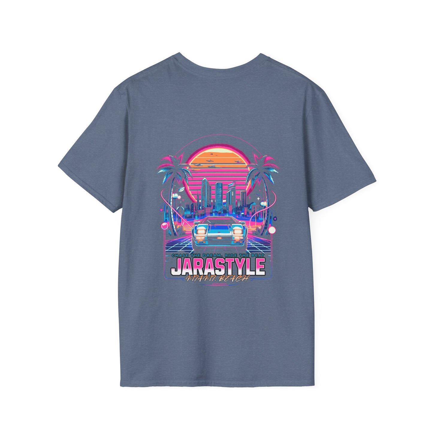 Jarastyle Sunset Miami Tee: Embrace the Glow | Jarastyle Coastal Collection