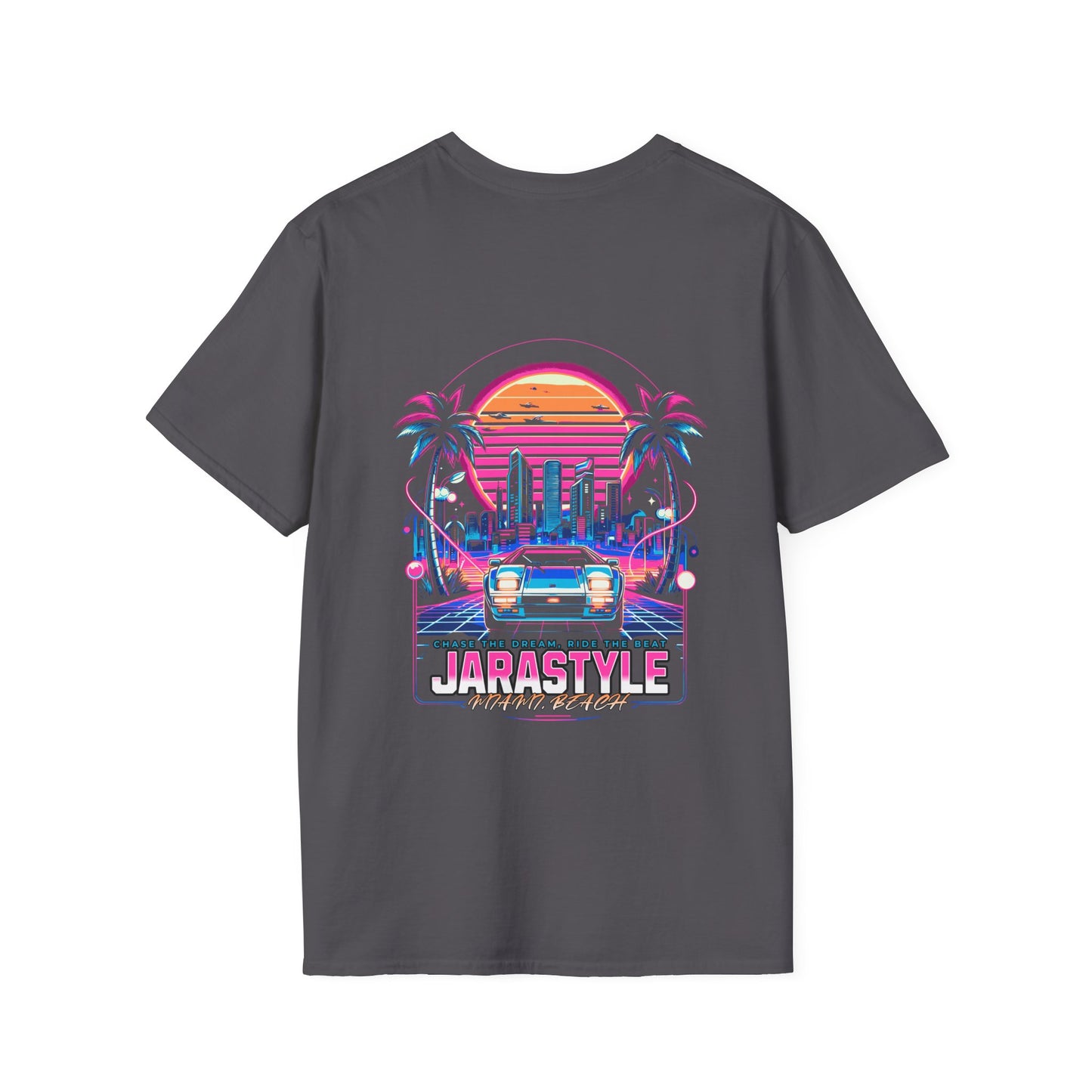 Jarastyle Sunset Miami Tee: Embrace the Glow | Jarastyle Coastal Collection