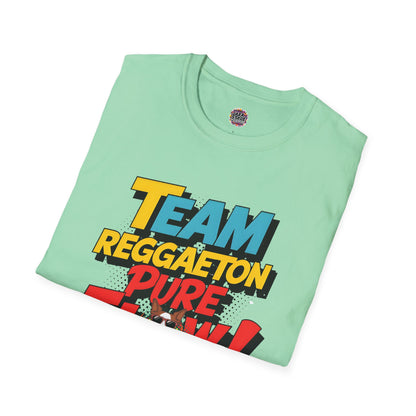 Team Reggaeton Pure Flow Tee: Feel the Beat | Jarastyle Music Collection