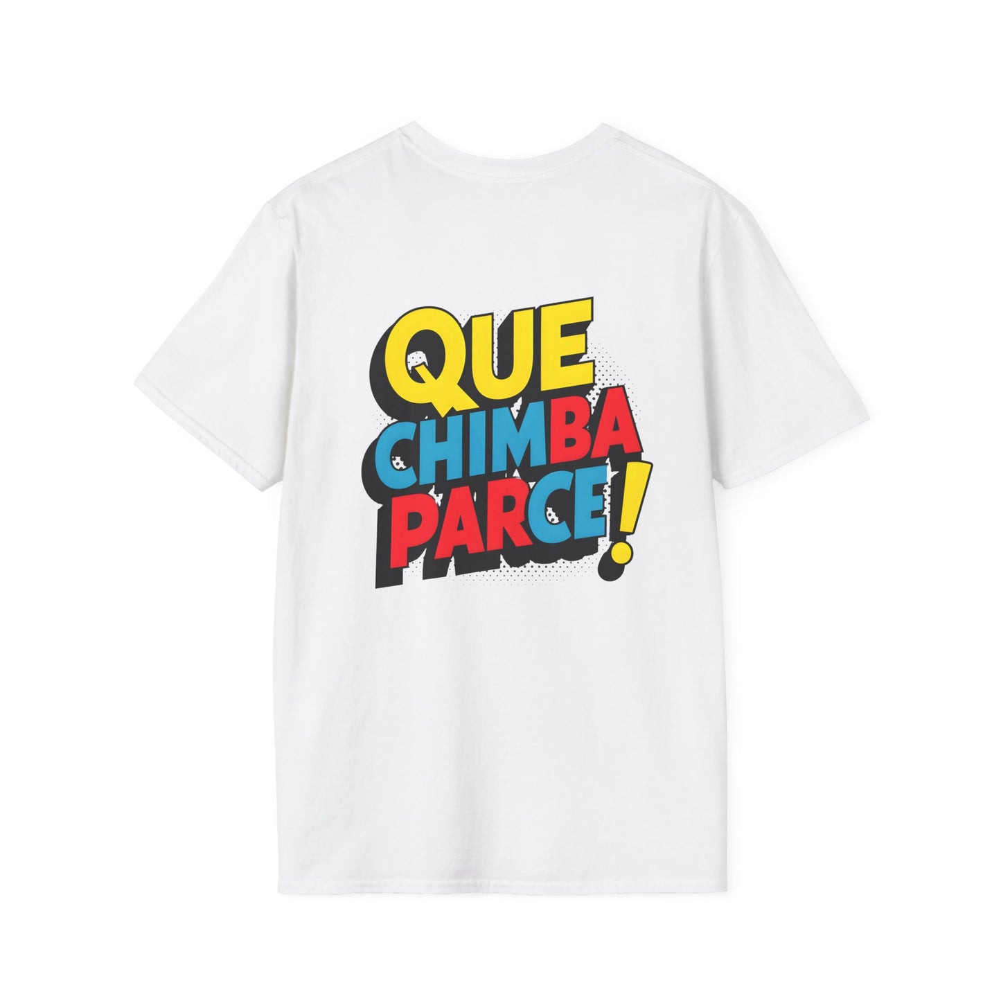 Colombian Slang Tee: 'Que Chimba Parce' | Jarastyle Cultural Collection