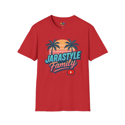 JARASTYLE Family T-Shirt - Unisex Softstyle Tee, Summer Vibes Shirt, Family Reunion Gift, Travel Clothing, YouTube Merchandise