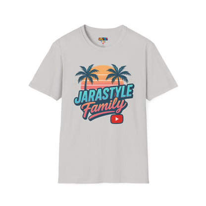 JARASTYLE Family T-Shirt - Unisex Softstyle Tee, Summer Vibes Shirt, Family Reunion Gift, Travel Clothing, YouTube Merchandise