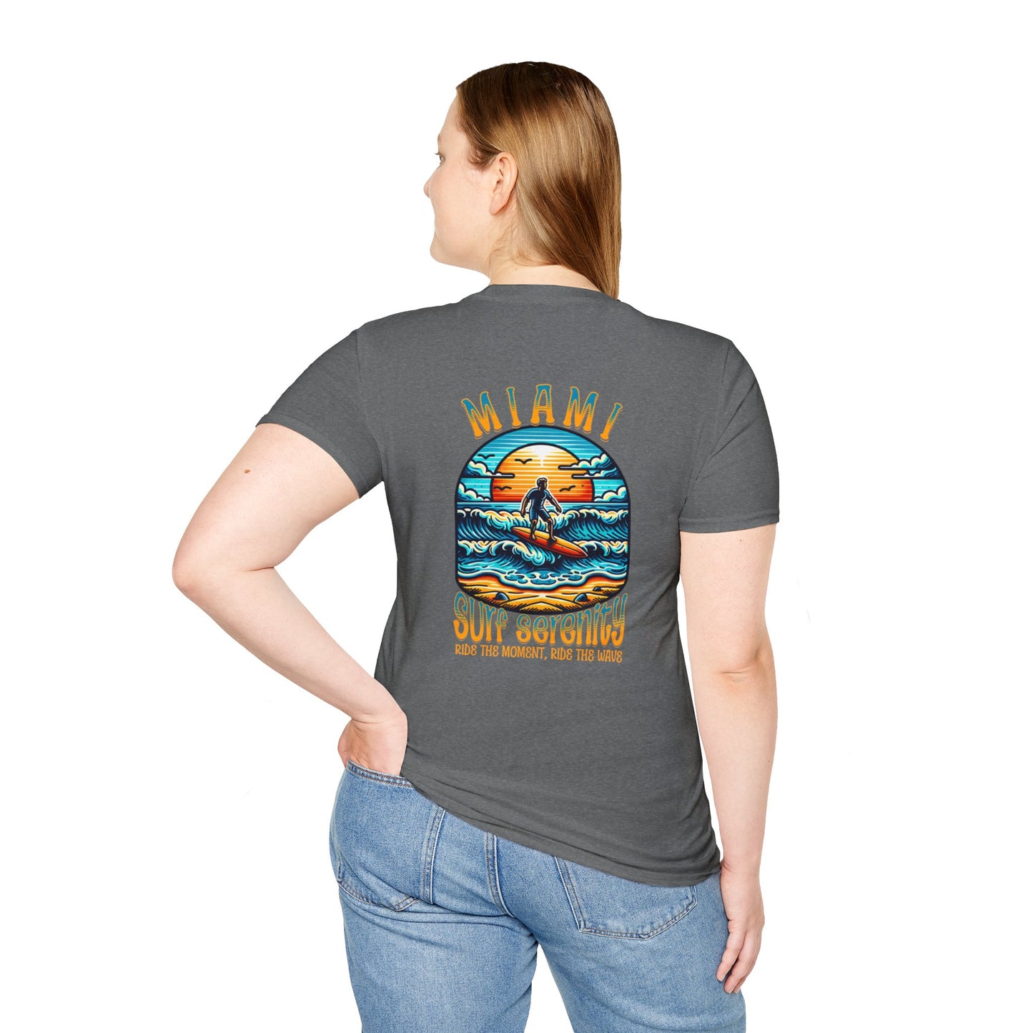 Miami Surf Adventure Mug: Ride the Moment | Jarastyle Coastal Collection