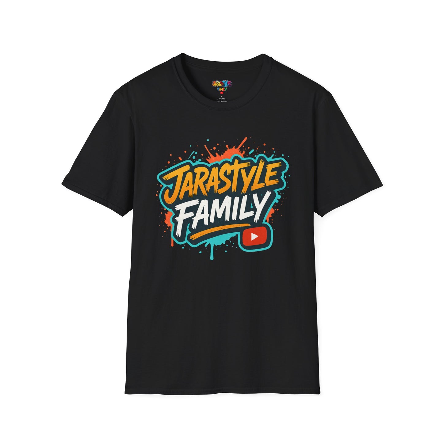 JARASTYLE Family Unisex T-Shirt, Family Reunion Tee, Personalized Family Gift, YouTube Fan Shirt, Summer Wardrobe Essential