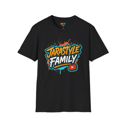 JARASTYLE Family Unisex T-Shirt, Family Reunion Tee, Personalized Family Gift, YouTube Fan Shirt, Summer Wardrobe Essential