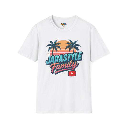 JARASTYLE Family T-Shirt - Unisex Softstyle Tee, Summer Vibes Shirt, Family Reunion Gift, Travel Clothing, YouTube Merchandise
