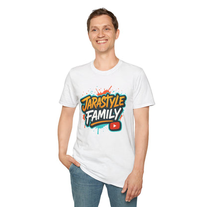 JARASTYLE Family Unisex T-Shirt, Family Reunion Tee, Personalized Family Gift, YouTube Fan Shirt, Summer Wardrobe Essential