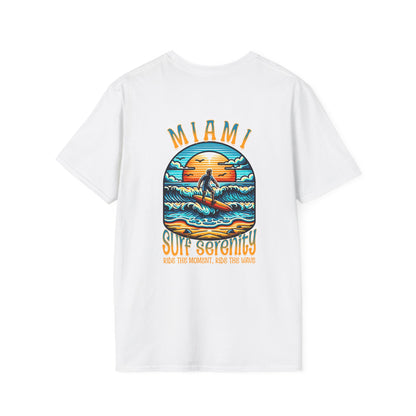 Miami Surf Adventure Mug: Ride the Moment | Jarastyle Coastal Collection